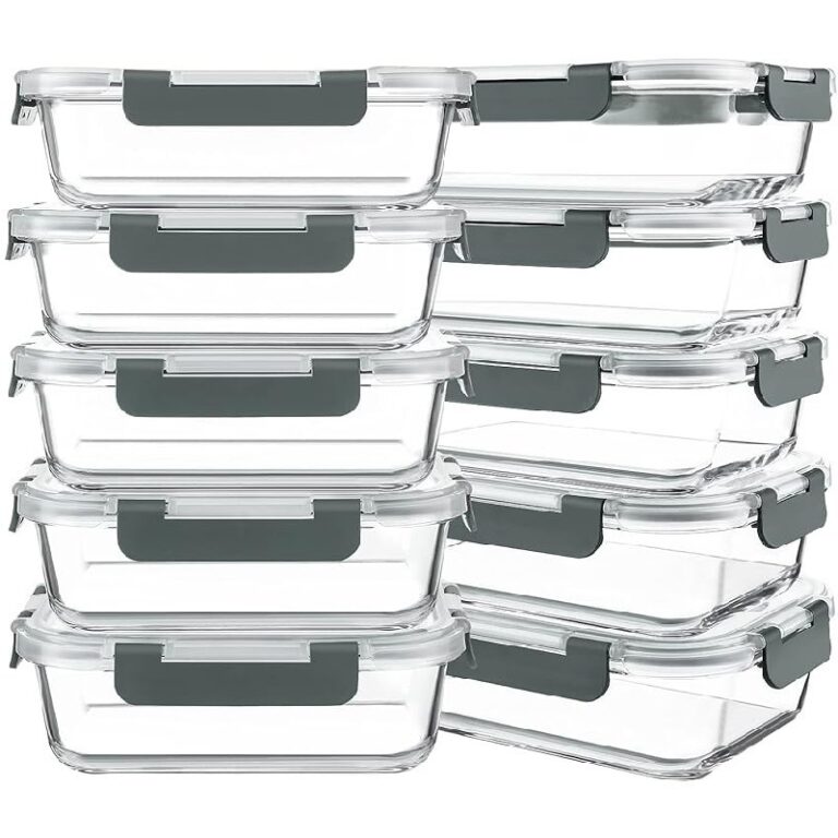 KOMUEE Glass Meal Prep Containers up to 11% Off Deal