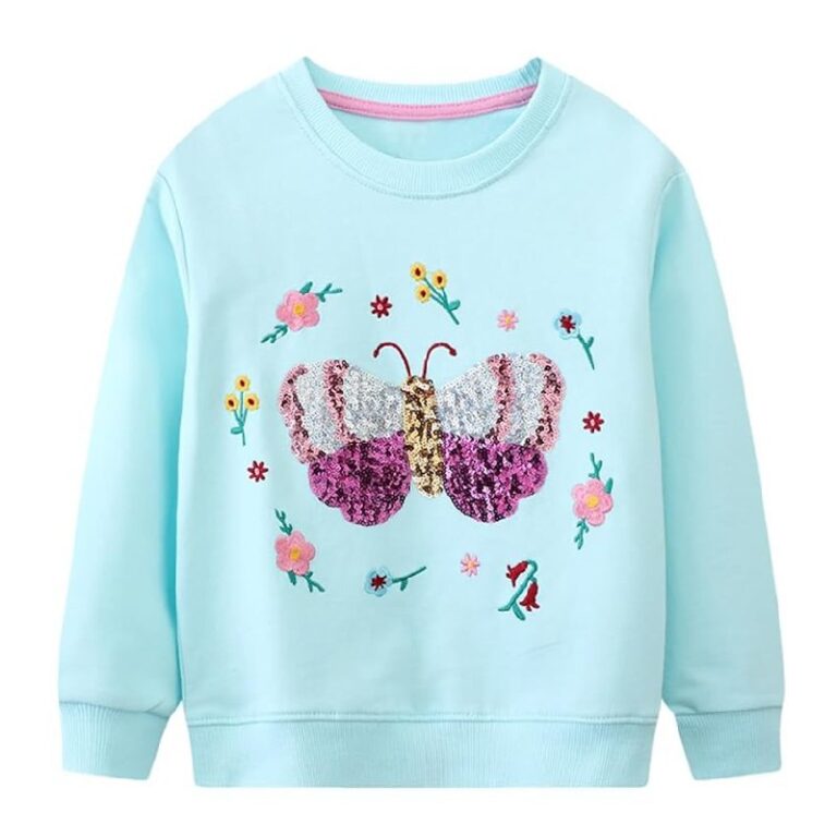 HILEELANG Toddler Girl Sweatshirts up to 50% Off Deal