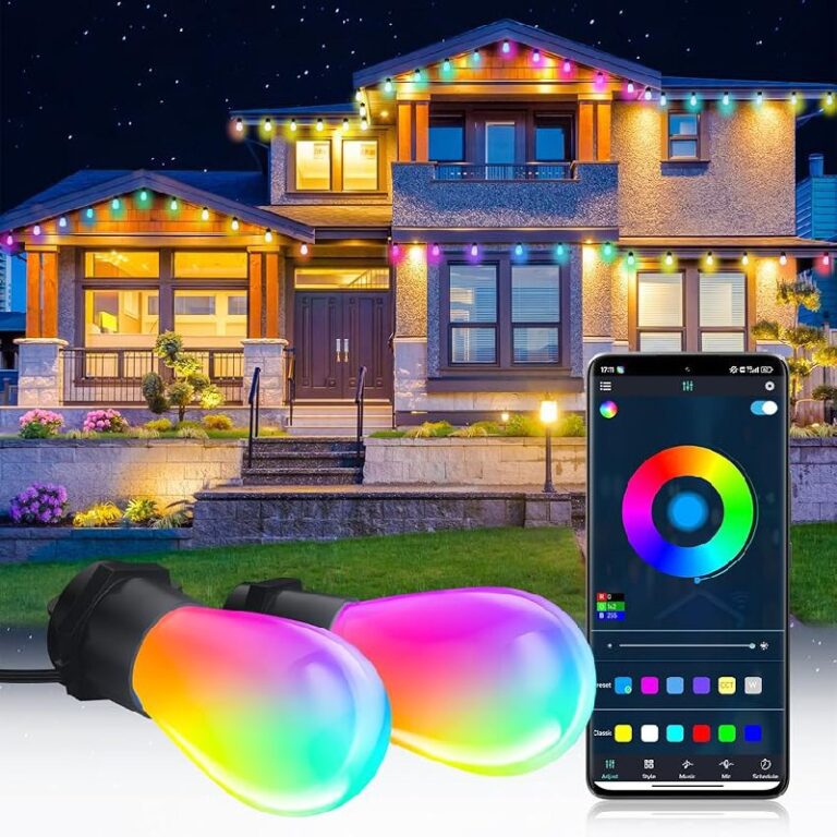 AOXDWGE Smart RGB String Lights 40% Off Deal