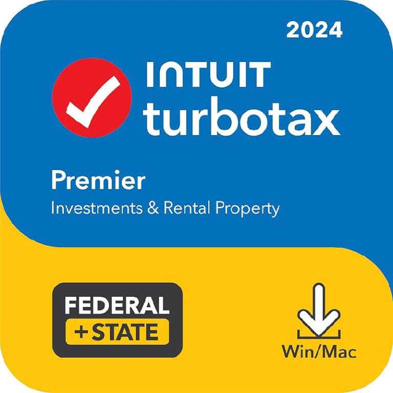 TurboTax Premier 2024 Tax Software up to 28% Off Deal