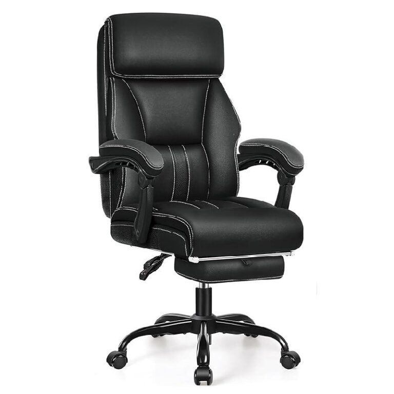 Guessky Leather Office Chair up to 91% Off Deal