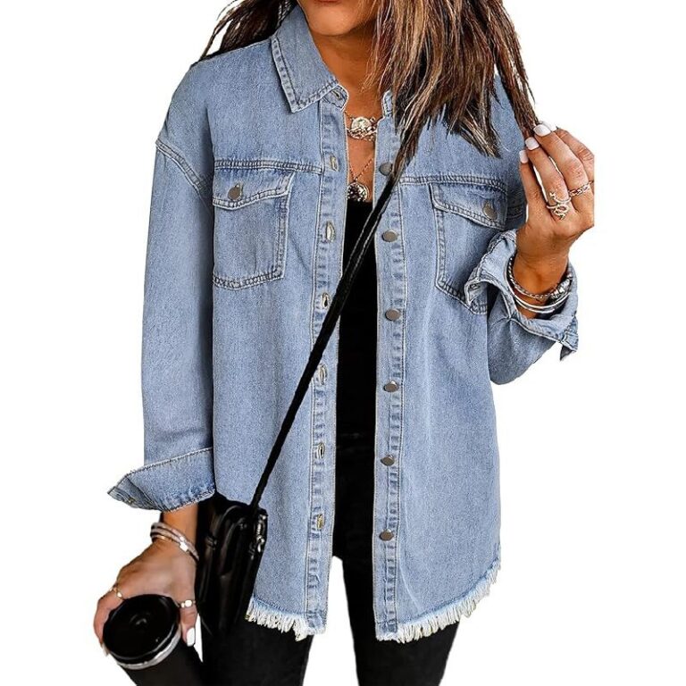 Vetinee Women’s Denim Jacket up to 41% Off Deal