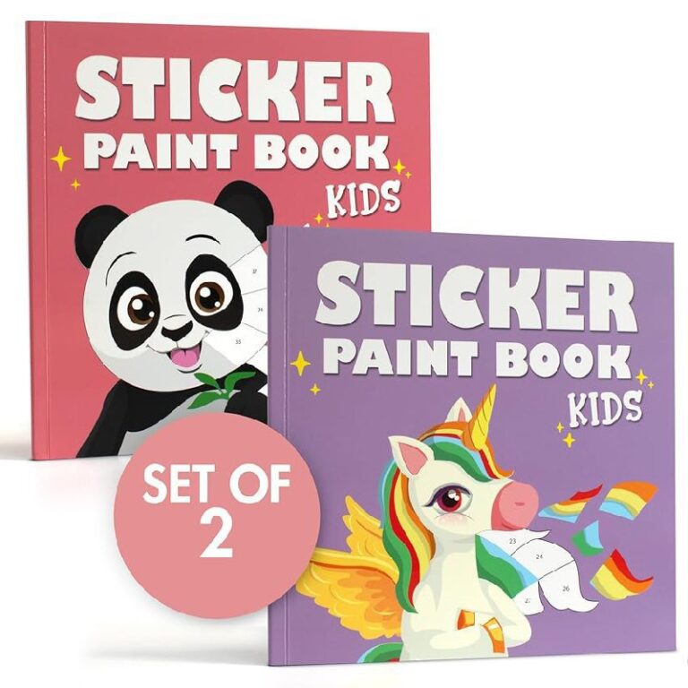 Fun Paint with Sticker Books: Up to 31% Off Deal