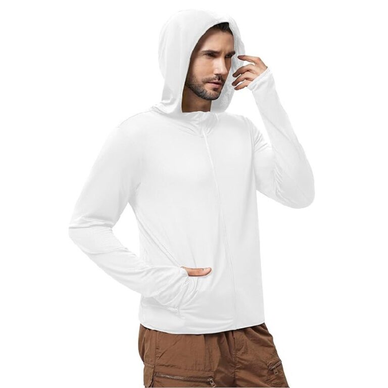 UPF 50+ Mens Full Zip Hoodie up to 59% Off Deal