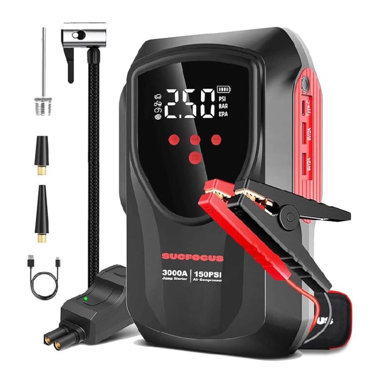 SUCFOCUS Jump Starter 50% Off Deal on Amazon