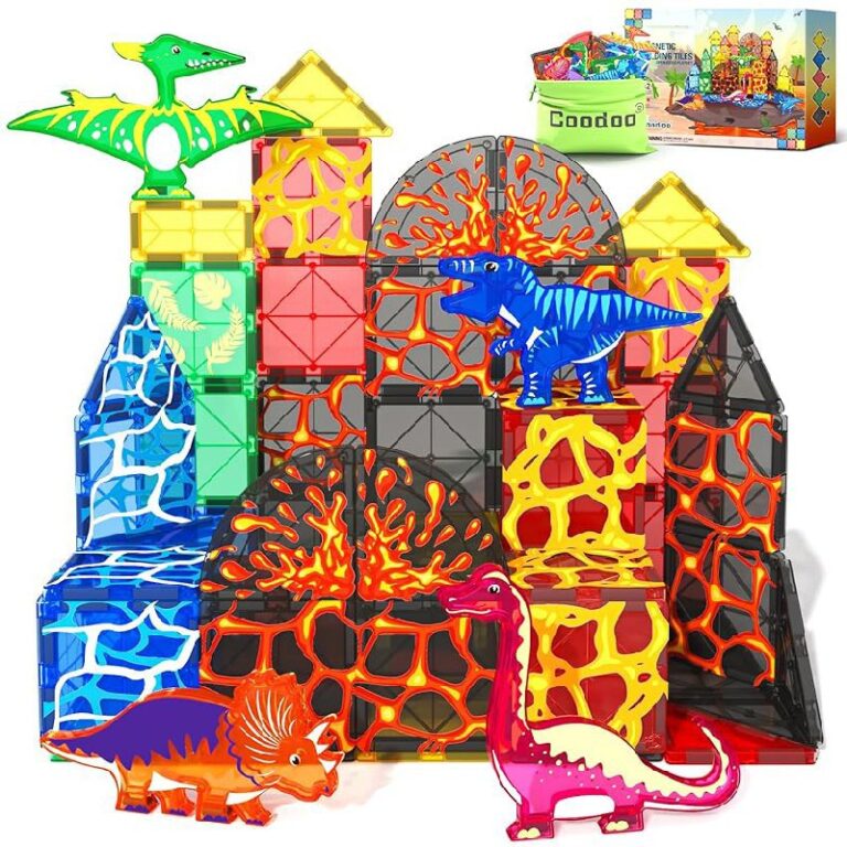 Dinosaur Toys Magnetic Tiles – Up to 20% Off Deal