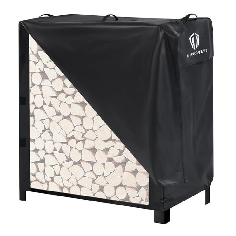 TITANCOVERS 4ft Firewood Rack Cover up to 20% off Deal