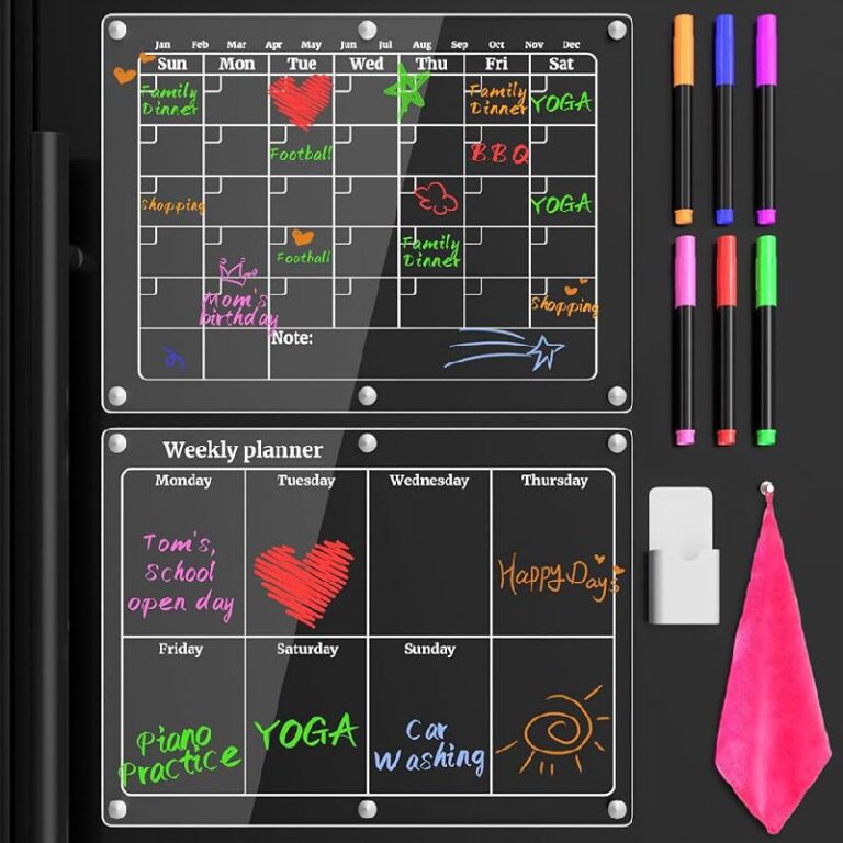 Acrylic Magnetic Calendar: Up to 50% Off Deal