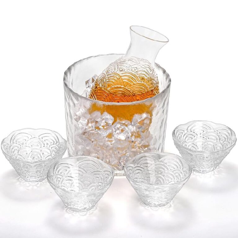 TOPZEA Glass Sake Set up to 55% Off Deal