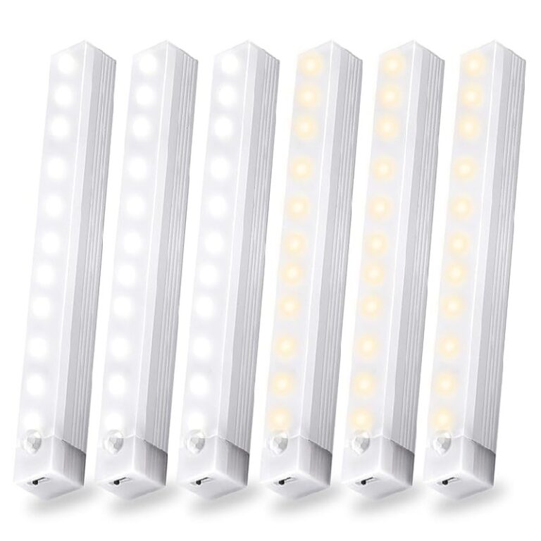 6 Pack Motion Sensor Lights: Up to 20% Off Deal