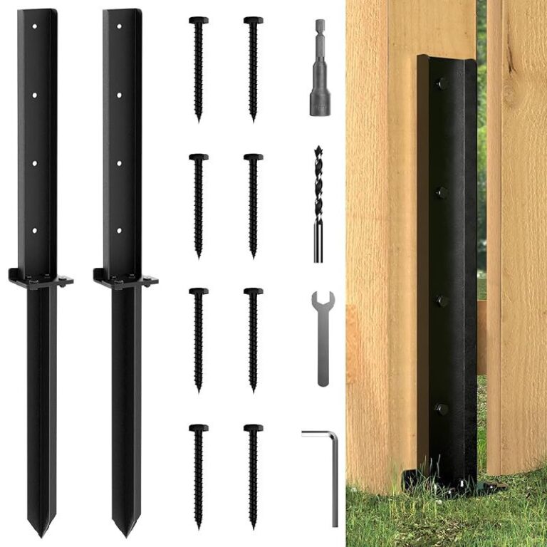 SKYSEN 2 Pack Fence Post Repair Kit up to 50% Off Deal