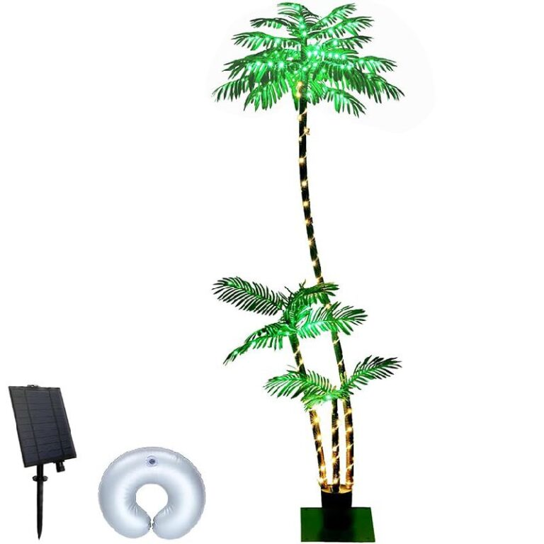 SOSHOT Solar Lighted Palm Trees Up to 50% Off Deal