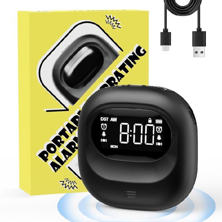 Roxicosly Vibrating Alarm Clock: Up to 50% Off Deal