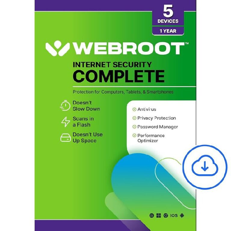 Webroot Internet Security 63% Off Deal