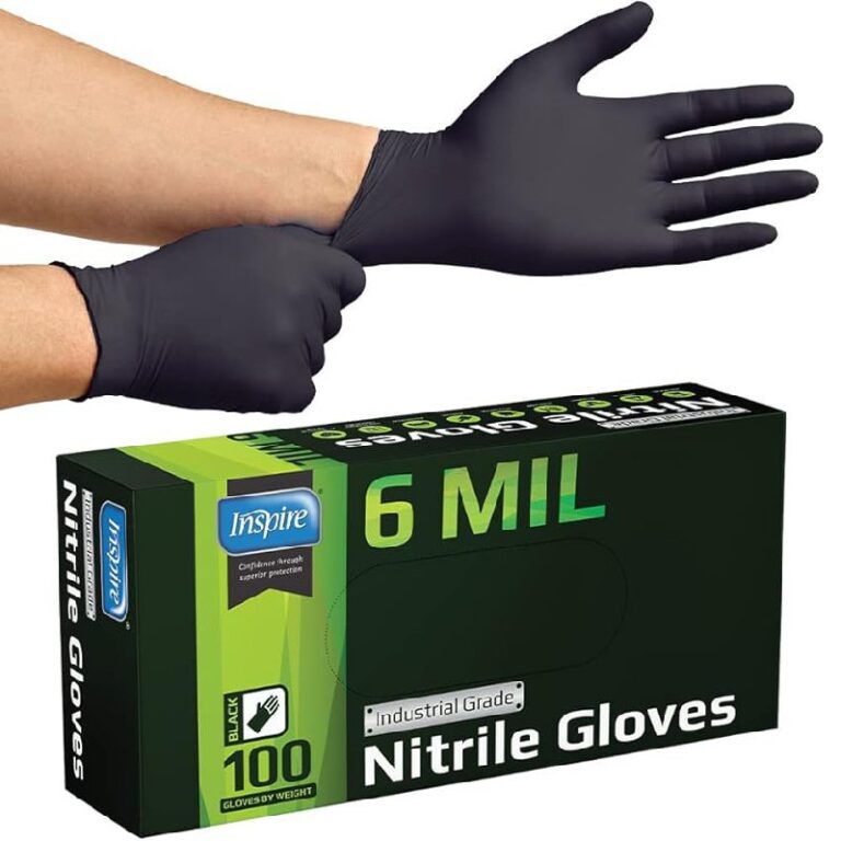 Inspire Black Nitrile Gloves up to 20% Off Deal