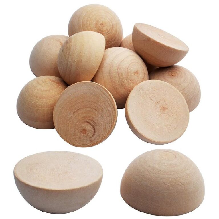 Aylifu Half Round Wooden Beads: Up to 50% Off Deal