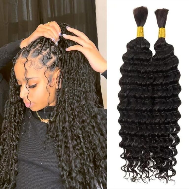 Deep Wave Bulk Hair for Braiding up to 11% Off Deal