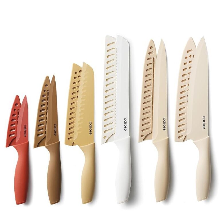 CAROTE 12 Pieces Knife Set up to 50% Off Deal