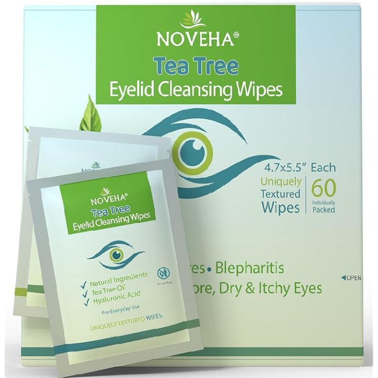 NOVEHA 60PCs Tea Tree Oil Wipes up to 52% Off Deal