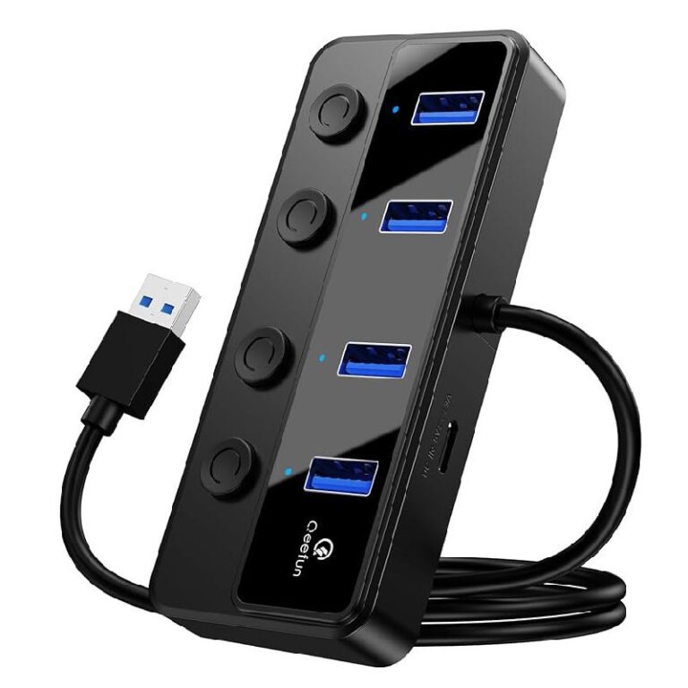 Qeefun 4-Port USB 3.0 Hub up to 15% Off Deal