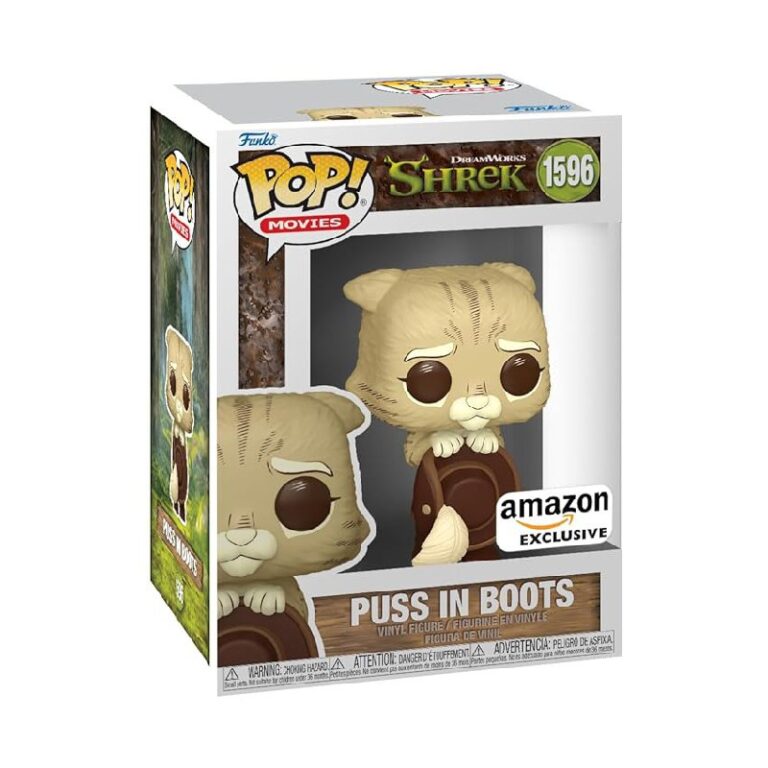 Funko Pop! Movies: 54% Off Shrek & Puss in Boots Deal