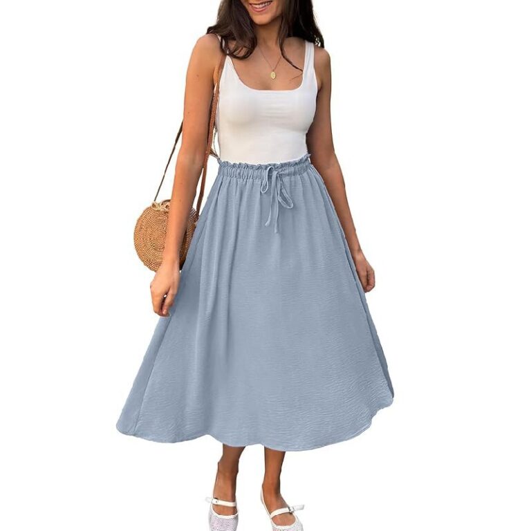 Womens Casual High Waisted Skirts up to 25% off Deal