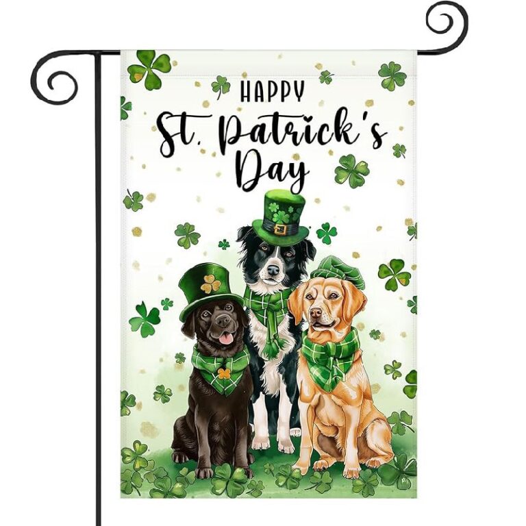 Happy St Patrick’s Day Dogs Flag Up to 40% Off Deal