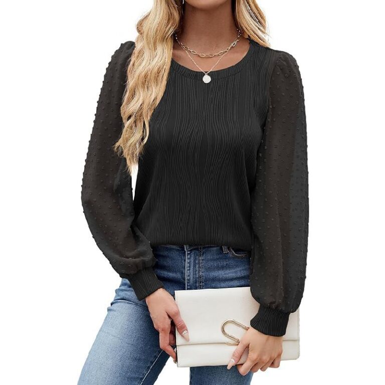 JUSTFASHIONNOW Black Blouses up to 40% Off Deal