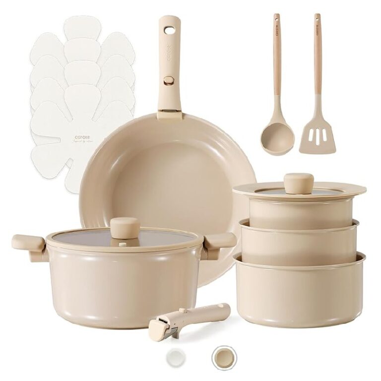 CAROTE Ceramic Cookware Set up to 60% Off Deal