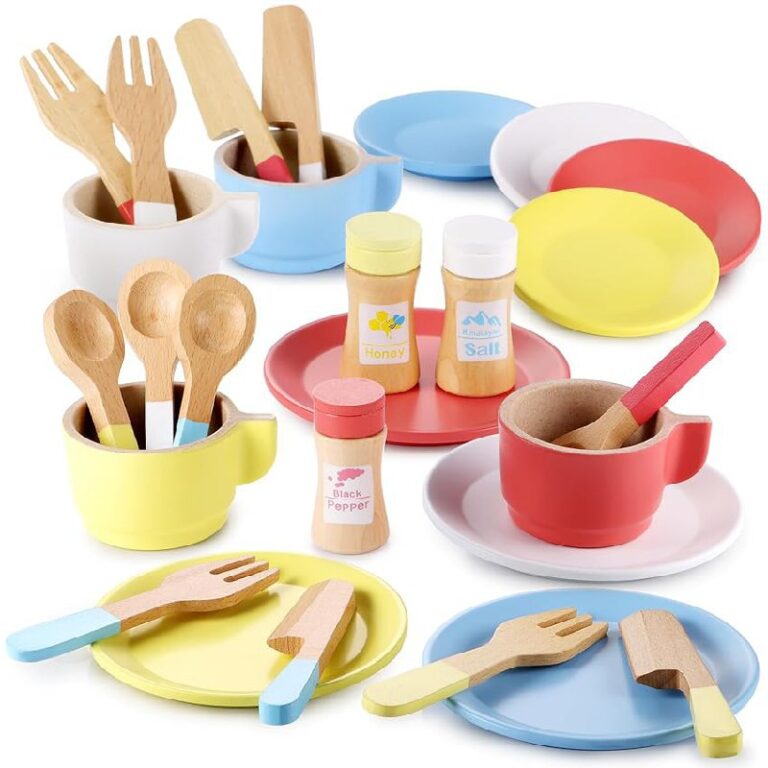 GAGAKU Wooden Play Dishes: Up to 50% Off Deal