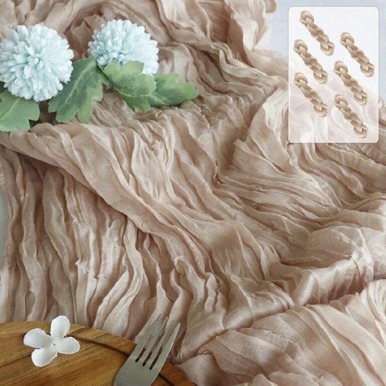 Cheesecloth Table Runner up to 47% Off Deal