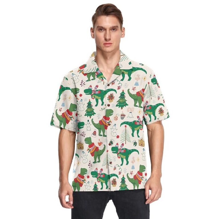 Fisyme Christmas Dino Shirt up to 50% off Deal