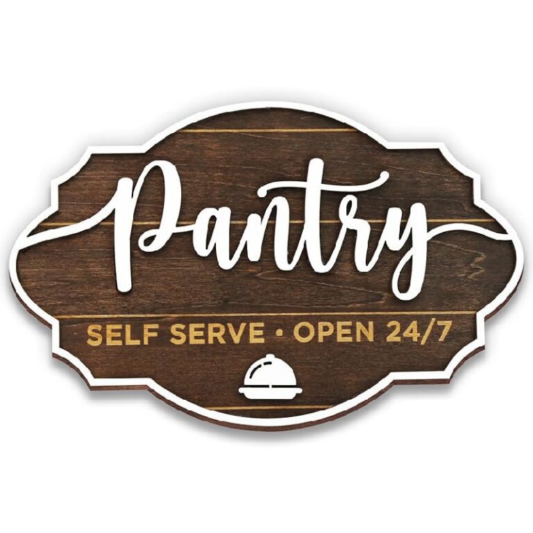 Woodamore Wooden Pantry Signs up to 50% Off Deal