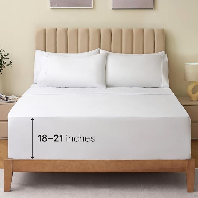 LuxClub 6 PC King Size Sheet Set up to 20% Off Deal