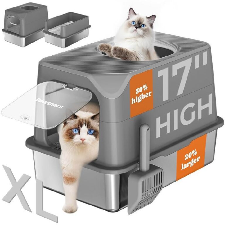 Pawtners Stainless Steel Cat Litter Box: Up to 33% Off Deal