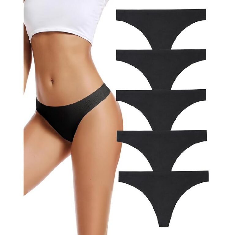 Black No Show Underwear Thongs up to 15% off Deal