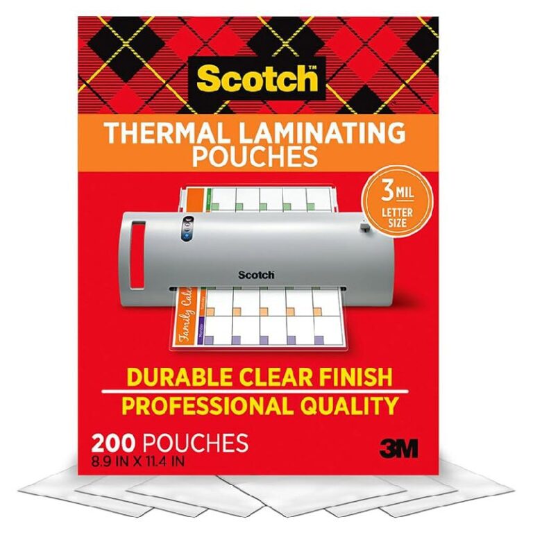 Scotch Thermal Laminating Pouches 48% Off Deal