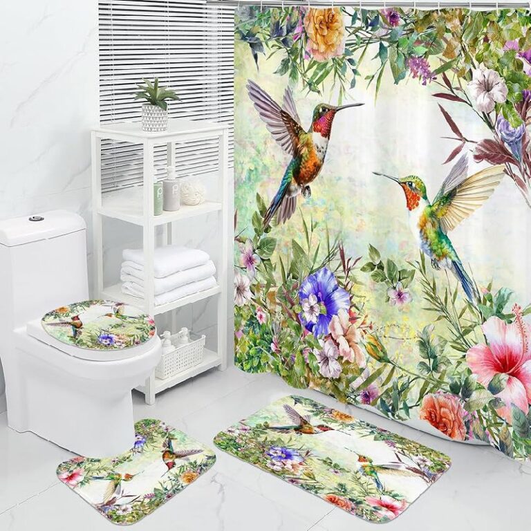 MitoVilla Spring Floral Bathroom Sets up to 50% Off Deal