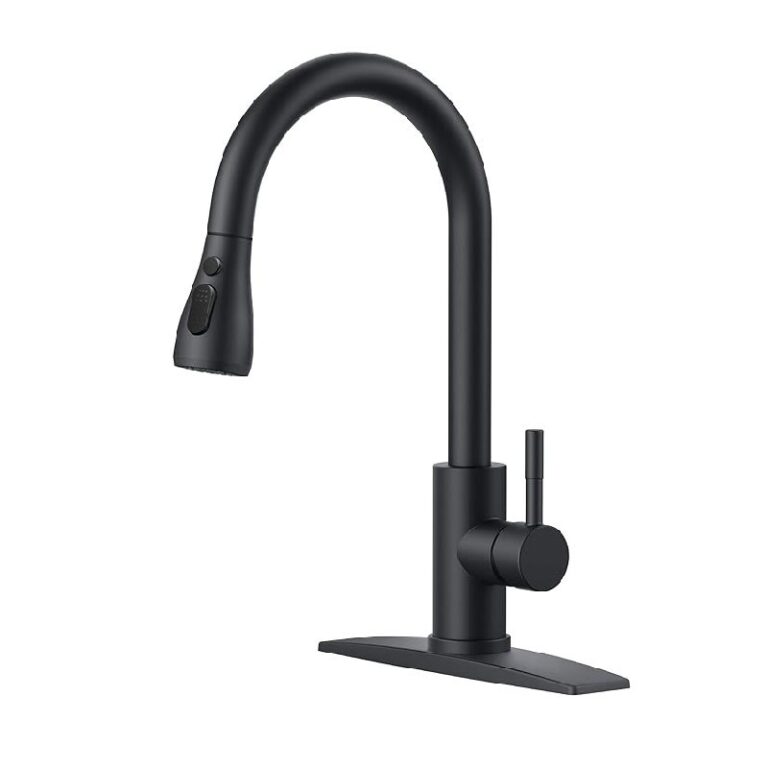 FORIOUS Black Kitchen Faucet up to 40% off Deal