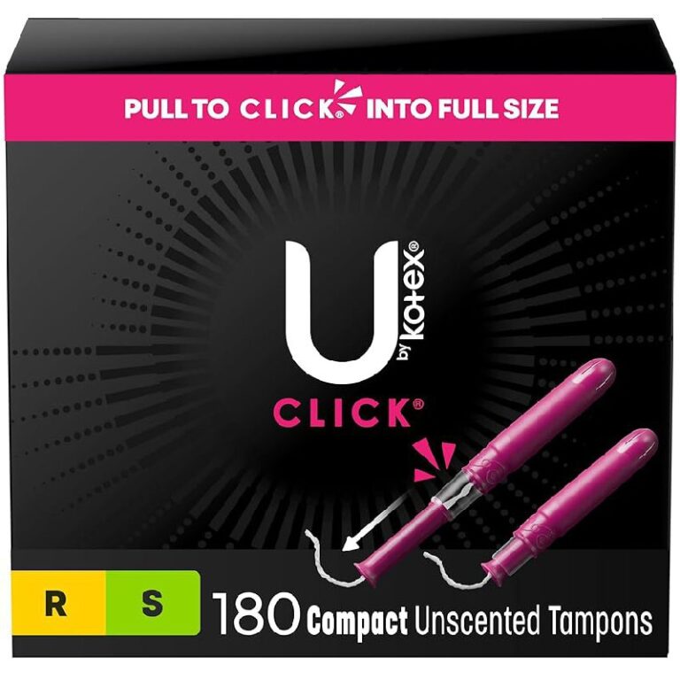 U by Kotex Click Tampons up to 18% Off Deal