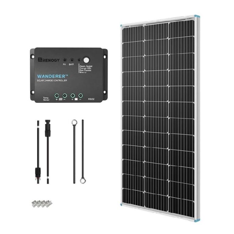 Renogy 100W Solar Panel Kit up to 50% Off Deal