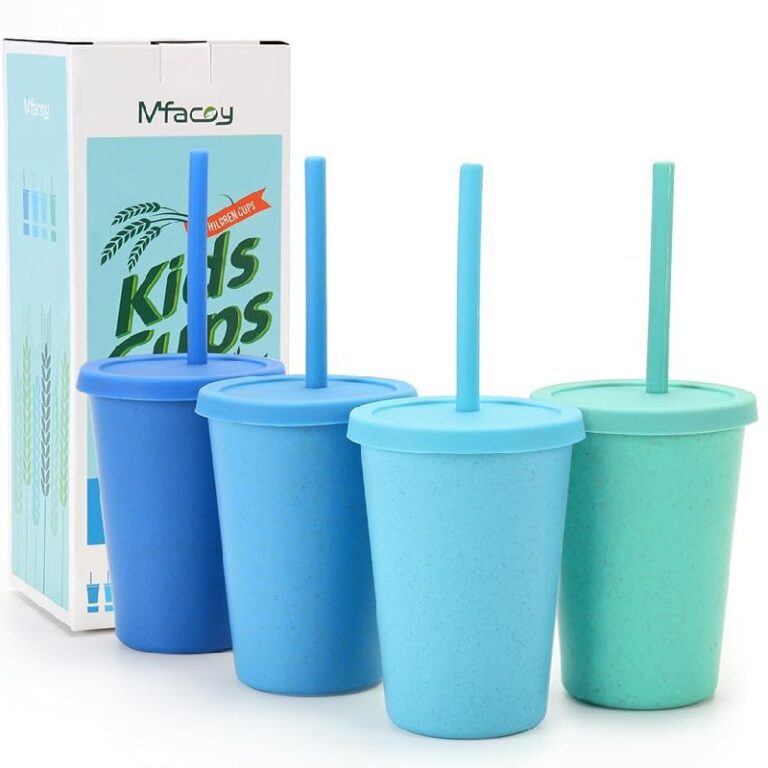 Mfacoy Wheat Straw Cups up to 47% off Deal