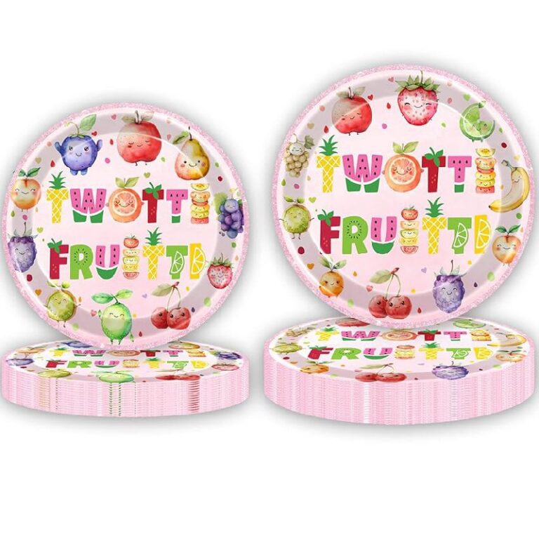 Twotti Frutti Party Plates up to 50% Off Deal