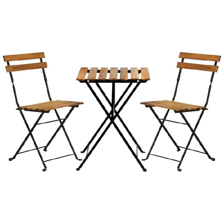 3-Piece Wood Patio Bistro Set up to 15% Off Deal