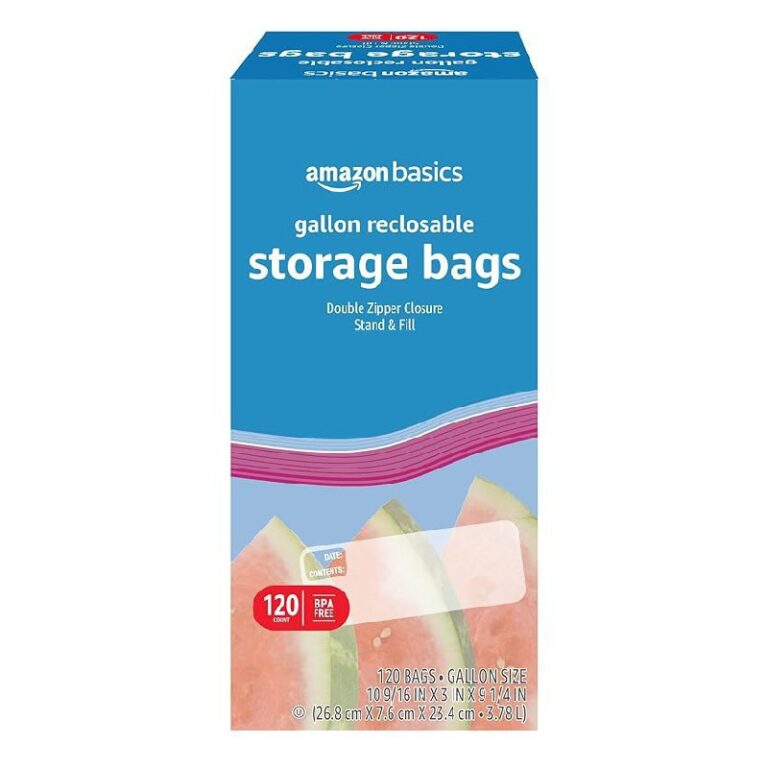 Amazon Basics Gallon Food Bags up to 10% Off Deal