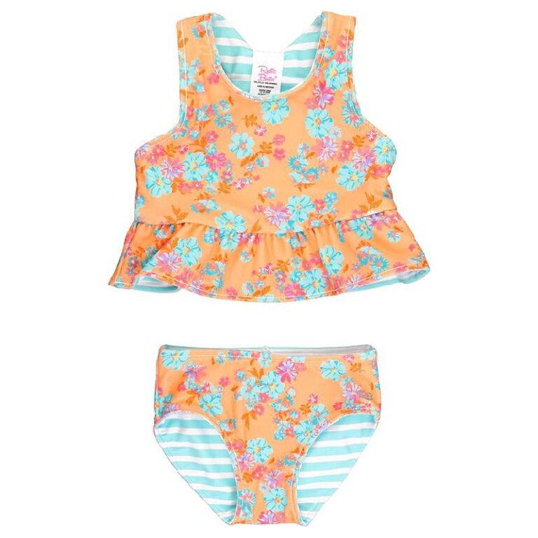 RuffleButts Vibrant Valley Tankini up to 75% Off Deal