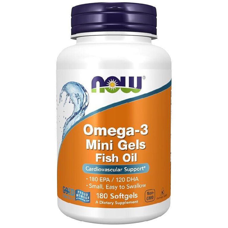 NOW Supplements Omega-3 Mini Gels up to 39% Off Deal