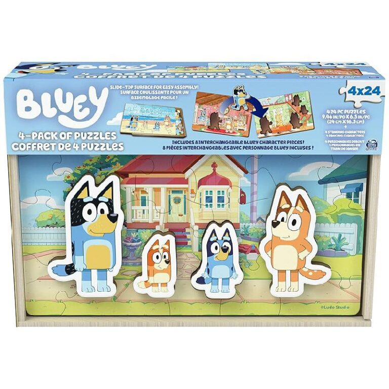 Bluey 4-Pack Puzzles up to 9% Off Deal