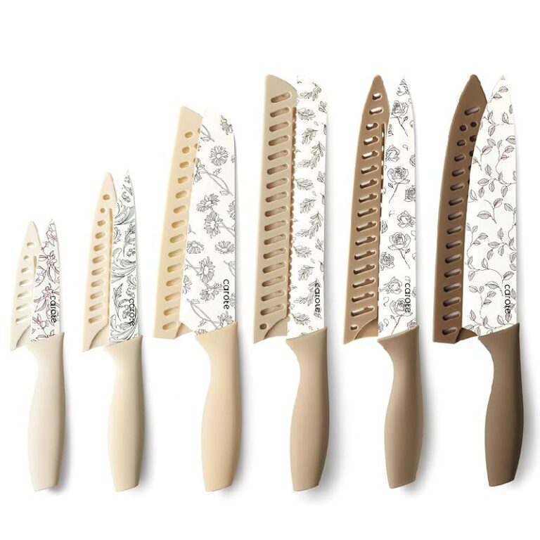 CAROTE 12PCS Knife Set up to 33% Off Deal