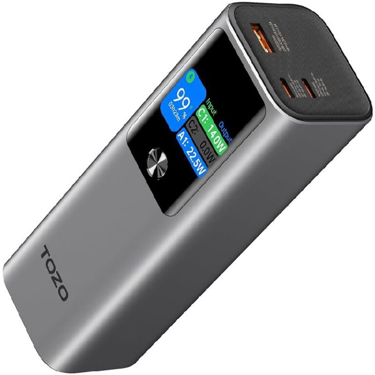 TOZO PB5 Portable Power Bank up to 17% Off Deal